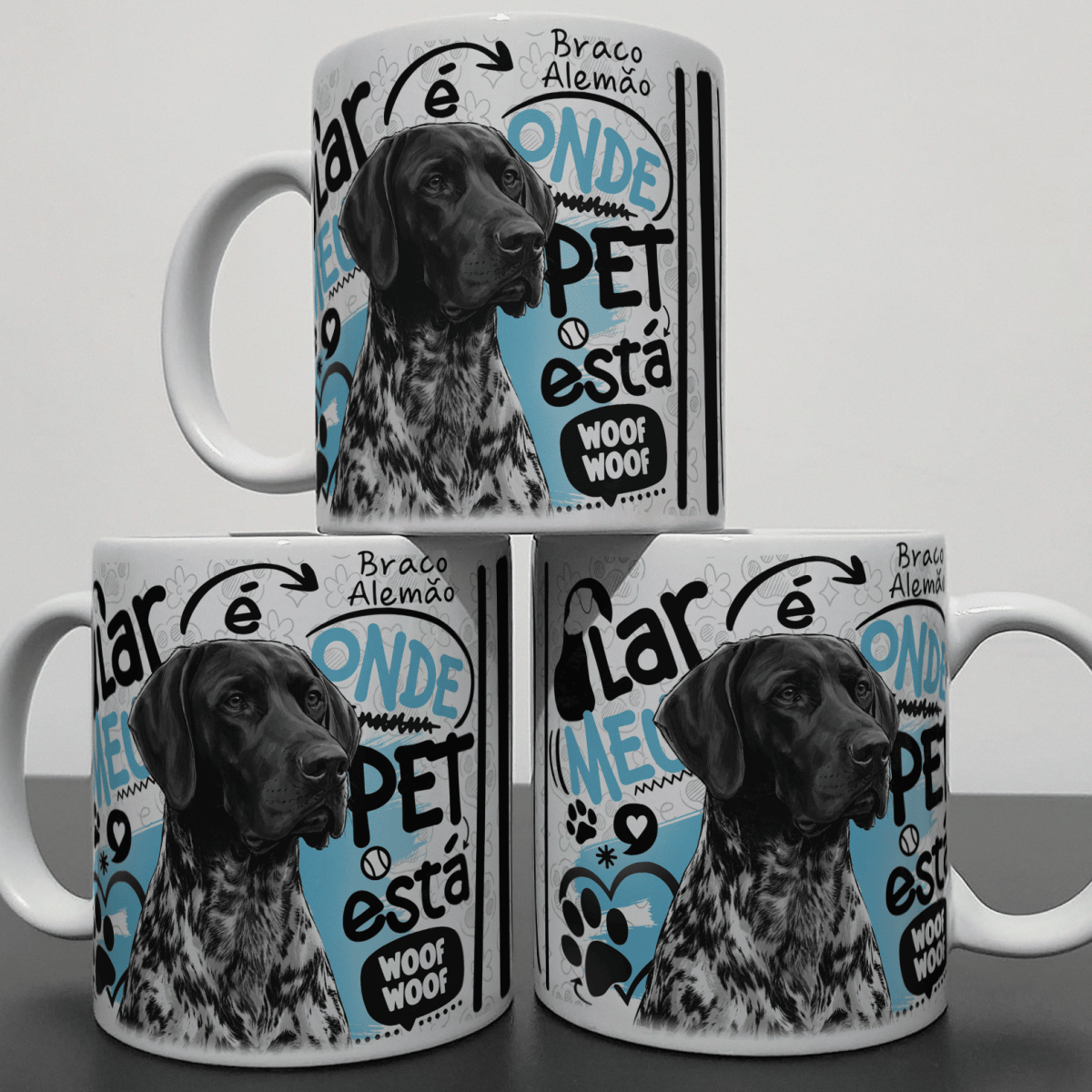 Caneca - Lar de Pet - Braco Alemão