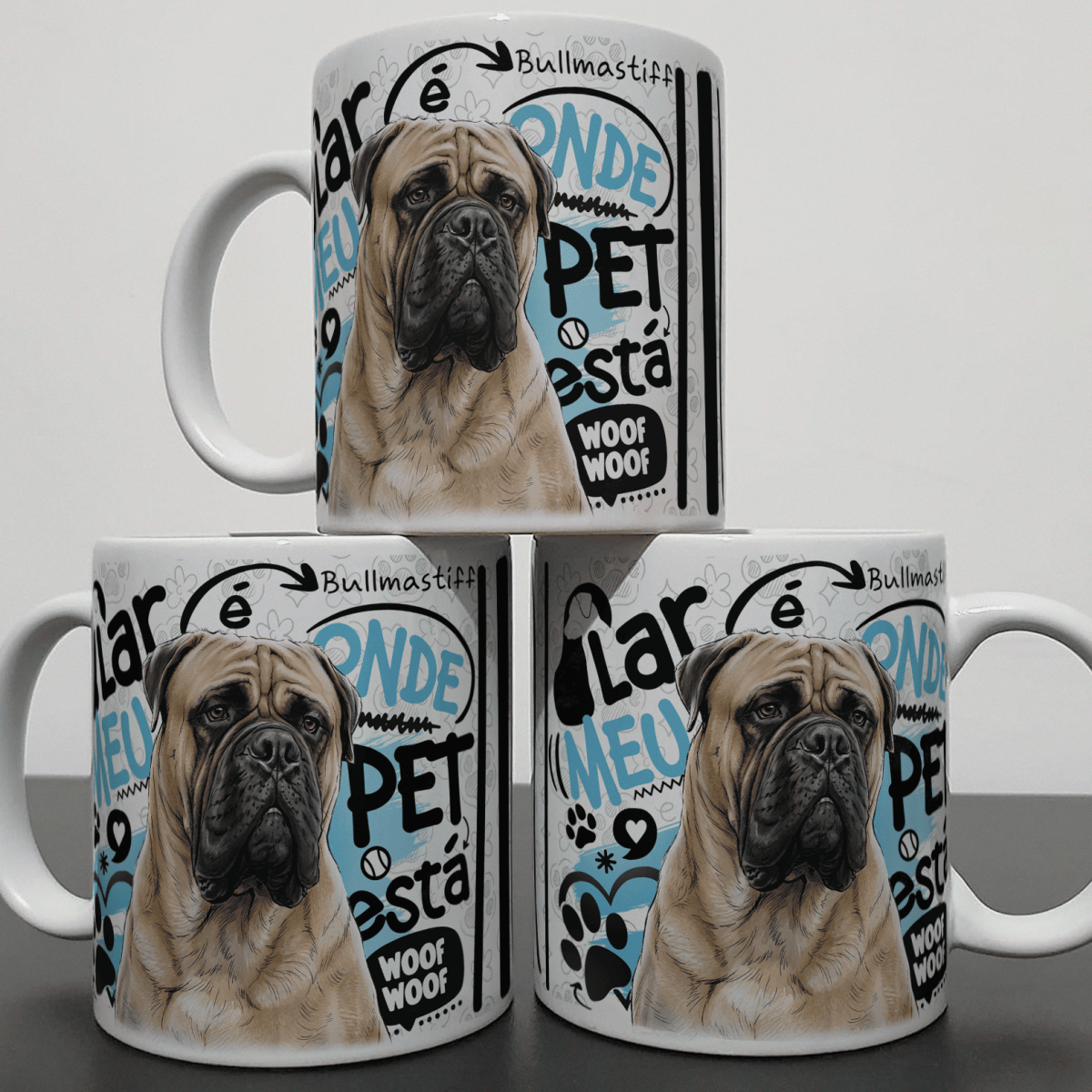 Caneca - Lar de Pet - Bullmastiff