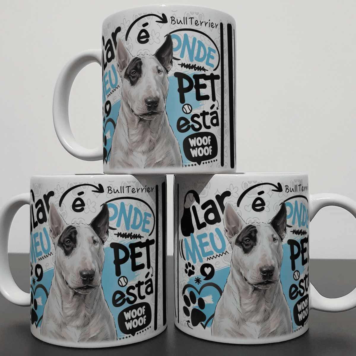 Caneca - Lar de Pet - Bull Terrier