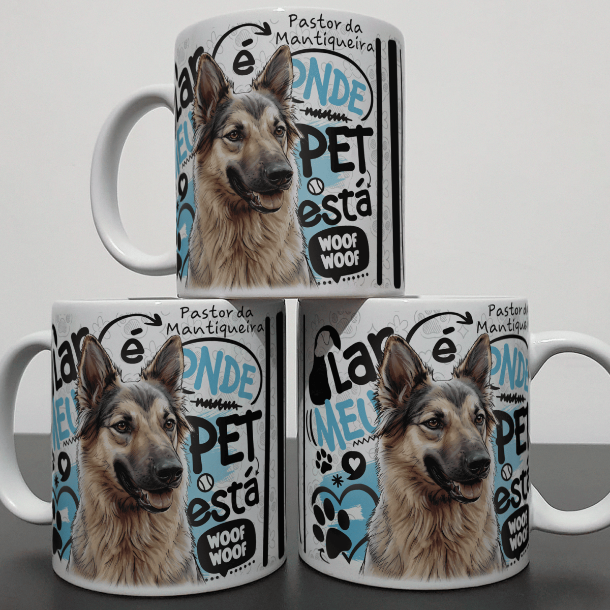 Caneca - Lar de Pet - Pastor da Mantiqueira