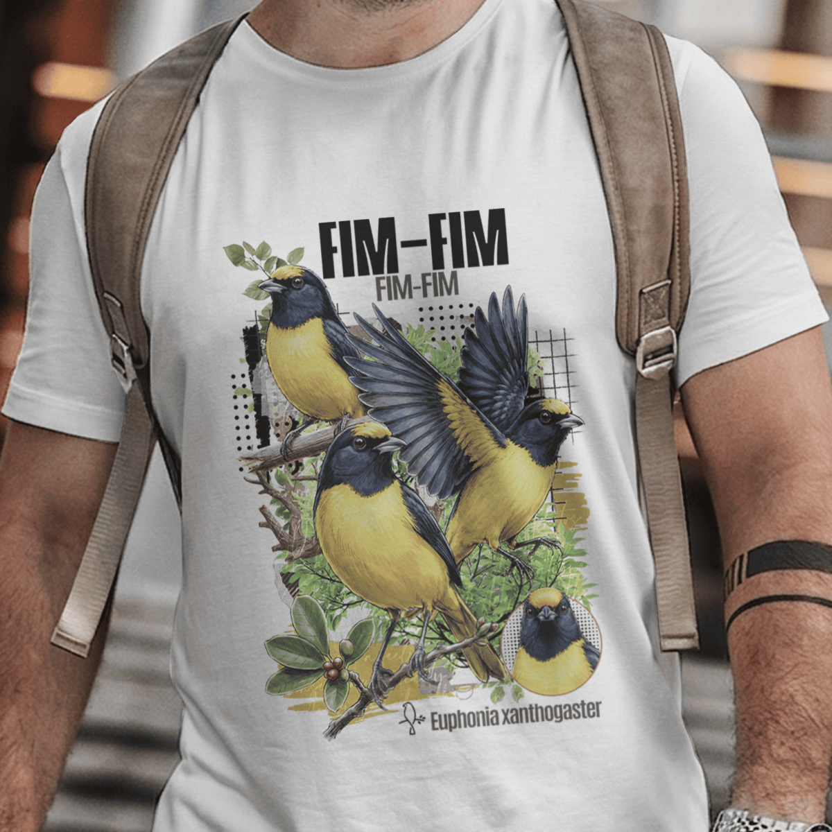 Camiseta Unissex - Canto das Aves - Fim - Fim