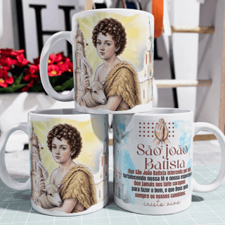Caneca - Santos Católico - São João Batista