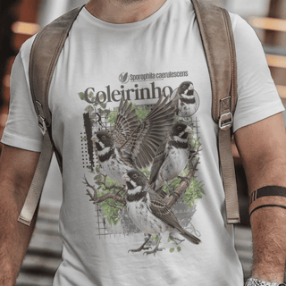 Camiseta Unissex - Canto das Aves - Coleirinho