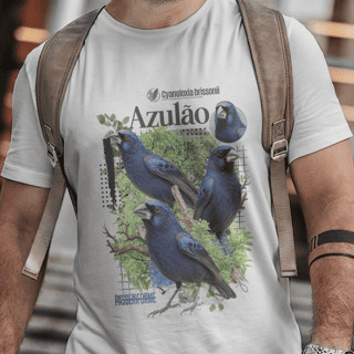 Nome do produto Coleção - Camisas Unissex - Azulão