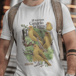 Camisa Unissex - Aves - Canário da Terra