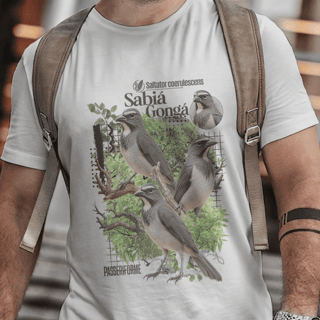 Camisa Unissex - Aves - Sabiá Congá