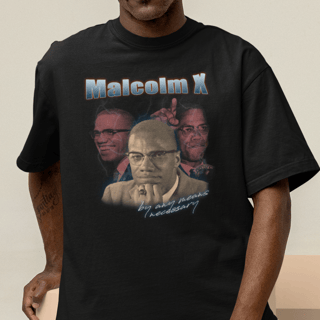 Nome do produto Oversized Malcolm X 90s