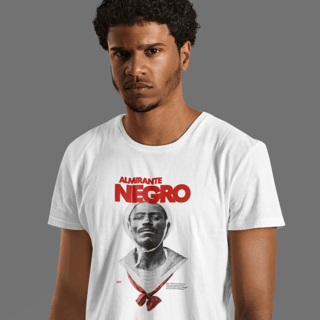 Nome do produto Camiseta Almirante Negro BRANCA