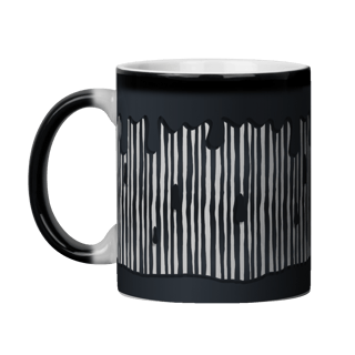 Caneca Mágica de Tinta Blueberry