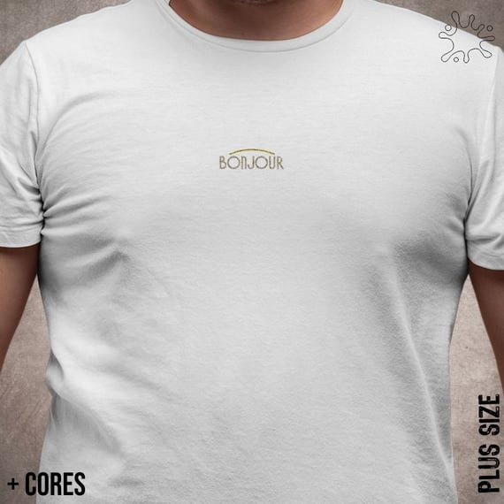 Camiseta Plus Bonjour