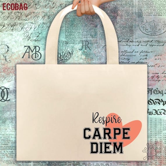 Ecobag Carpe Diem