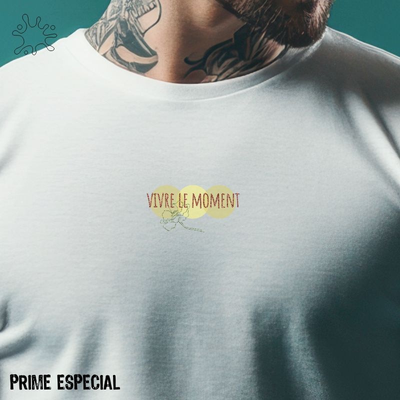Nome do produto: Camiseta Prime Vivre le moment
