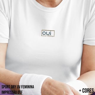Camiseta Fem Sport Dry UV OUI, merci
