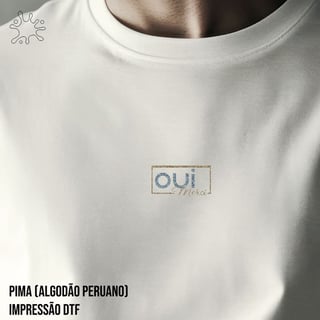 Camiseta Pima (alg. peruano) OUI, merci