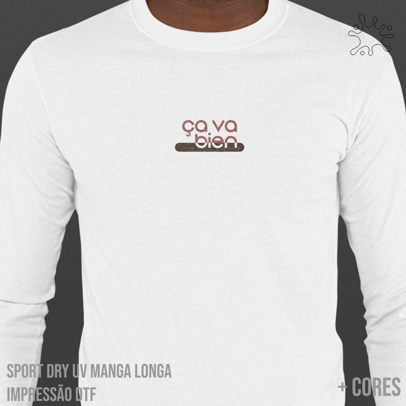 Nome do produto: Camiseta manga longa Sport Dry UV Ça va bien
