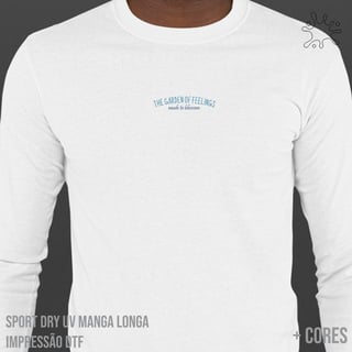 Camiseta manga longa Sport Dry UV The garden of feelings
