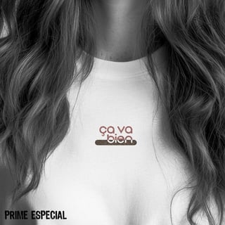 Nome do produtoCamiseta Prime Ça va bien