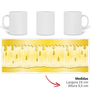 Nome do produto Caneca Mágica de Tinta Banana