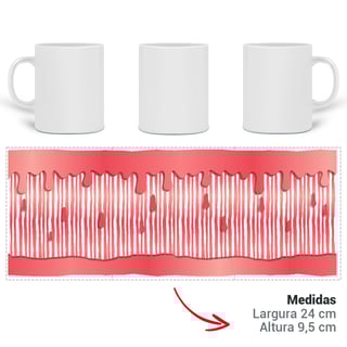 Nome do produto Caneca Mágica de Tinta Goiaba