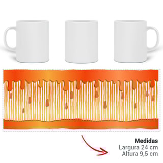 Nome do produto Caneca de Tinta Laranja