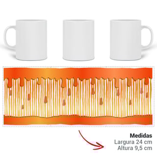 Nome do produtoCaneca Mágica de Tinta Laranja