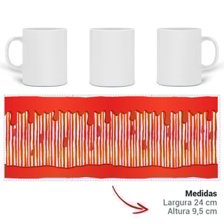 Nome do produto Caneca Mágica de Tinta Morango do Amor