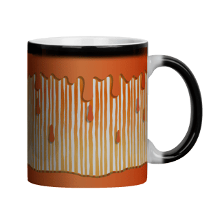Nome do produtoCaneca Mágica de Tinta Laranja