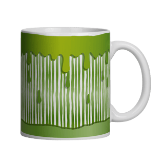 Nome do produto Caneca Tinta Verde Limão