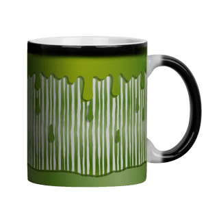 Nome do produto Caneca Mágica Tinta Verde Limão
