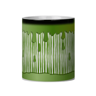 Nome do produto Caneca Mágica Tinta Verde Limão