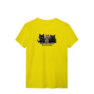 Nome do produtoCamiseta Gato Preto - Tenho quase certeza