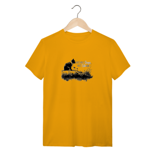 Nome do produtoCamiseta Gatos - Vc não é daqui, vc está aqui
