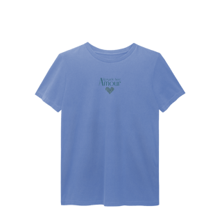 Nome do produtoCamiseta estonada Regarde avec amour