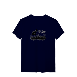 Nome do produtoCamiseta Gatos - Vc não é daqui, vc está aqui