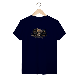 Nome do produtoCamiseta Gato Preto - Tenho quase certeza