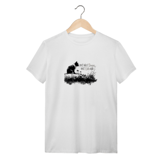 Nome do produtoCamiseta Gatos - Vc não é daqui, vc está aqui
