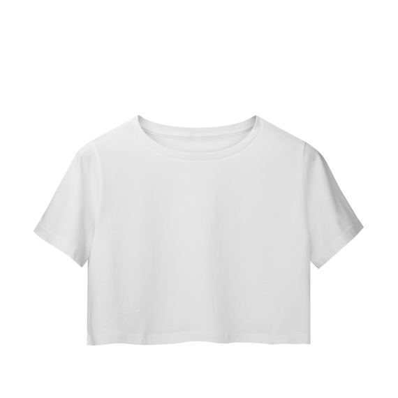 Camiseta Cropped SEM ESTAMPA