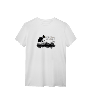 Nome do produtoCamiseta Gatos - Vc não é daqui, vc está aqui