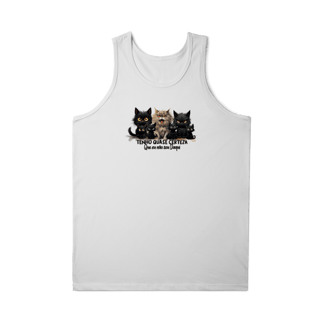 Nome do produtoRegata Gato Preto - Tenho quase certeza