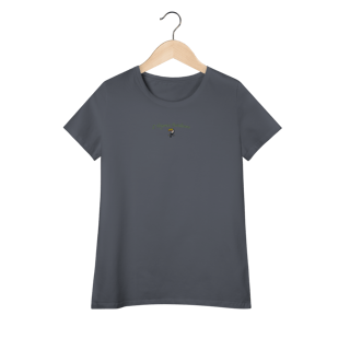 Nome do produtoCamiseta Pima feminina (algodão peruano) L´Élégance Brésilienne