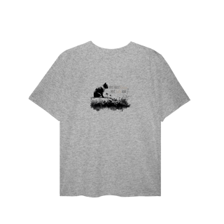 Nome do produtoCamiseta PLUS Gatos - Vc não é daqui, vc está aqui