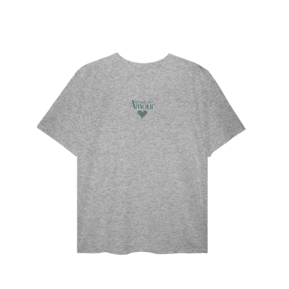 Nome do produtoCamiseta Plus size Regarde avec amour