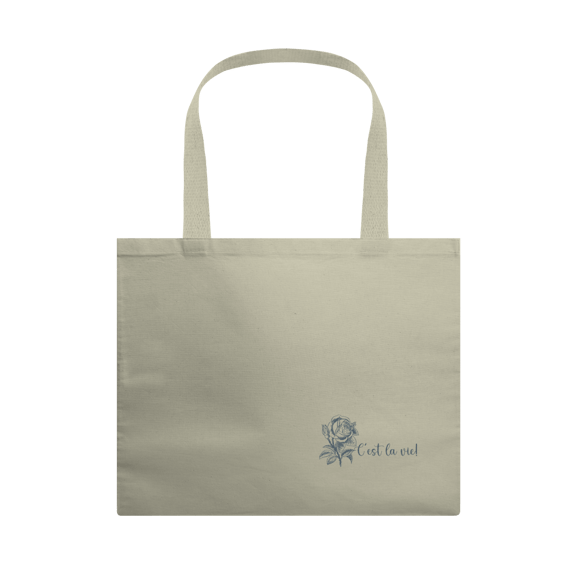 Ecobag grande C´est La Vie (cápsula original)