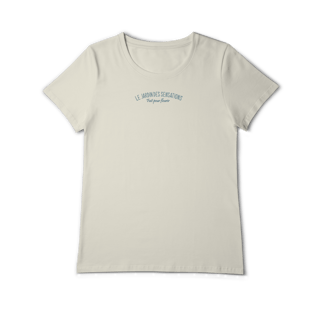 Nome do produtoCamiseta Pima Fem (algodão peruano) Le jardin des sensations