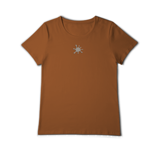 Nome do produtoCamiseta Pima feminina (algodão peruano) Splash