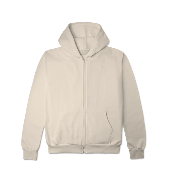 Moletom com zíper Prime SEM ESTAMPA