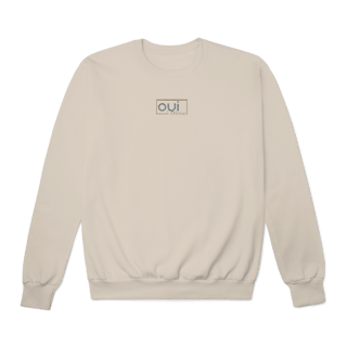 Moletom fechado OUI, merci