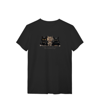 Nome do produtoCamiseta Gato Preto - Tenho quase certeza