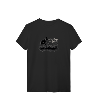 Nome do produtoCamiseta Gatos - Vc não é daqui, vc está aqui