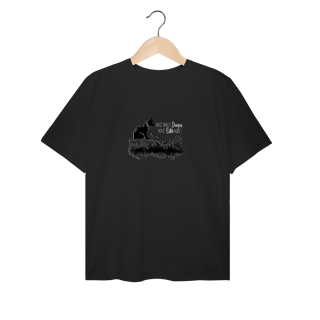 Nome do produtoCamiseta PLUS Gatos - Vc não é daqui, vc está aqui